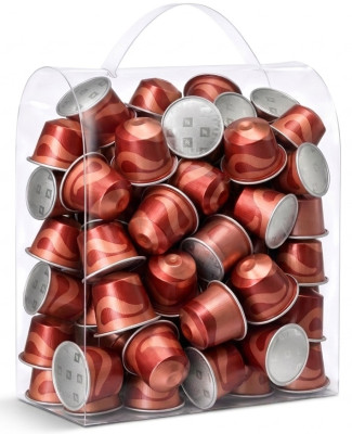 Капсулы Nespresso Nocciola в прозрачной упаковке