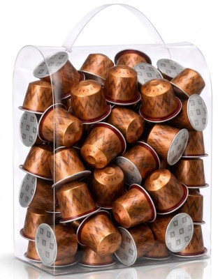 Капсулы Nespresso Vienna Lungo Decaffeinato в прозрачной упаковке