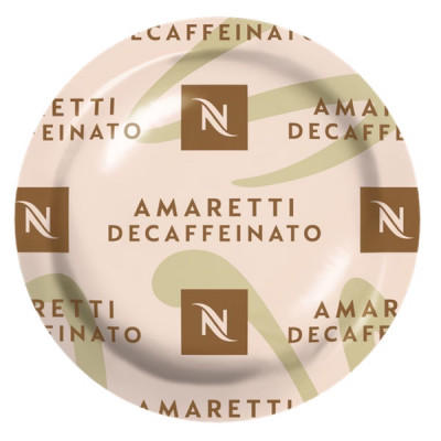 Кофе в капсулах Nespresso Professional AMARETTI DECAFFEINATO Кофе в капсулах Nespresso Professional AMARETTI DECAFFEINATO